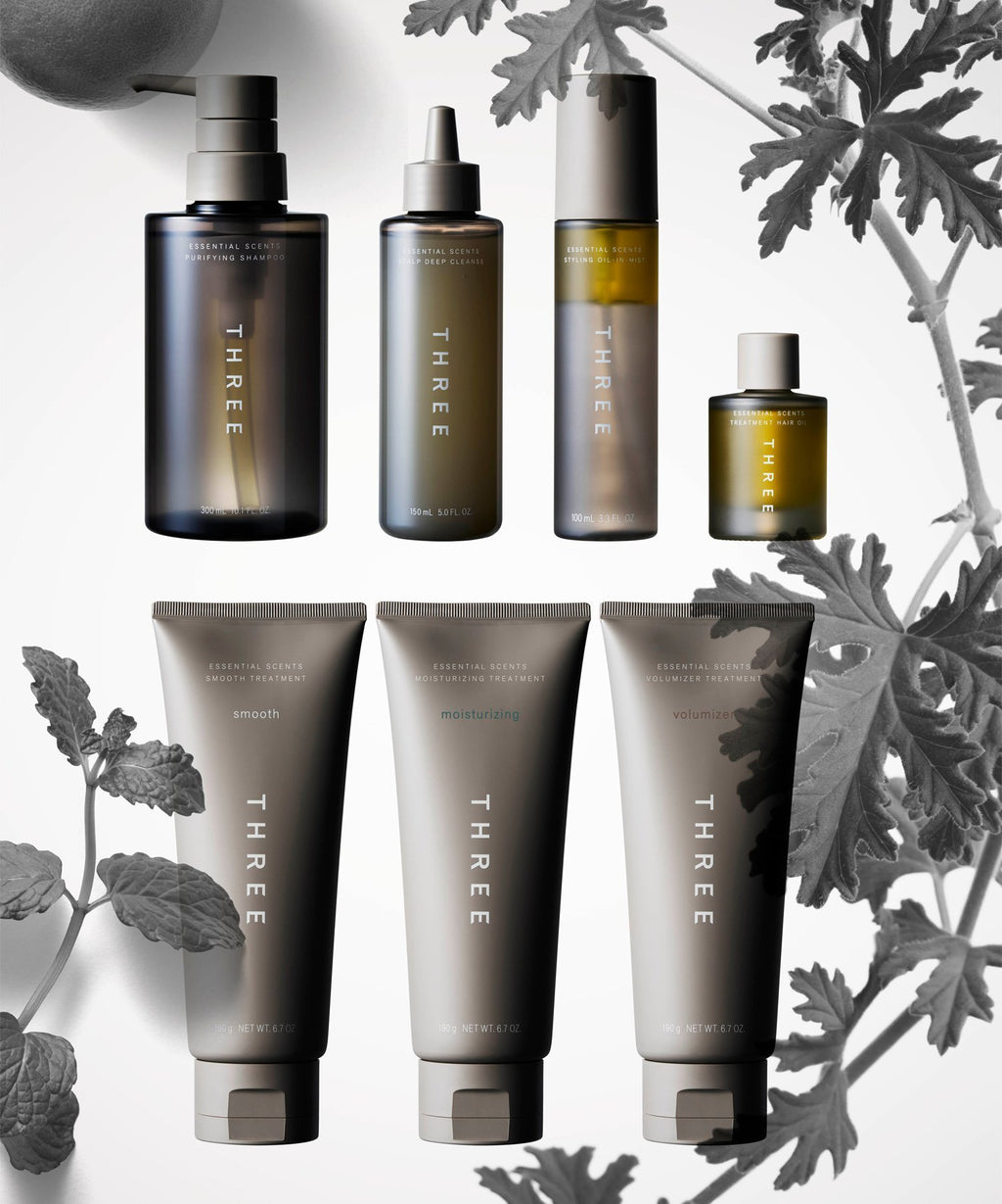 THREE 雙層修護造型精油噴霧 Essential Scents Styling Oil In Mist 100mL