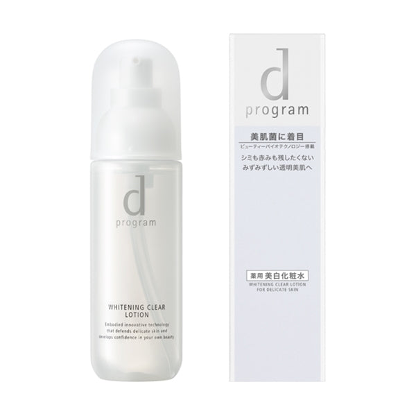 d program 亮白益生化妝水 125mL （貨裝／補充裝）Whitening Lotion