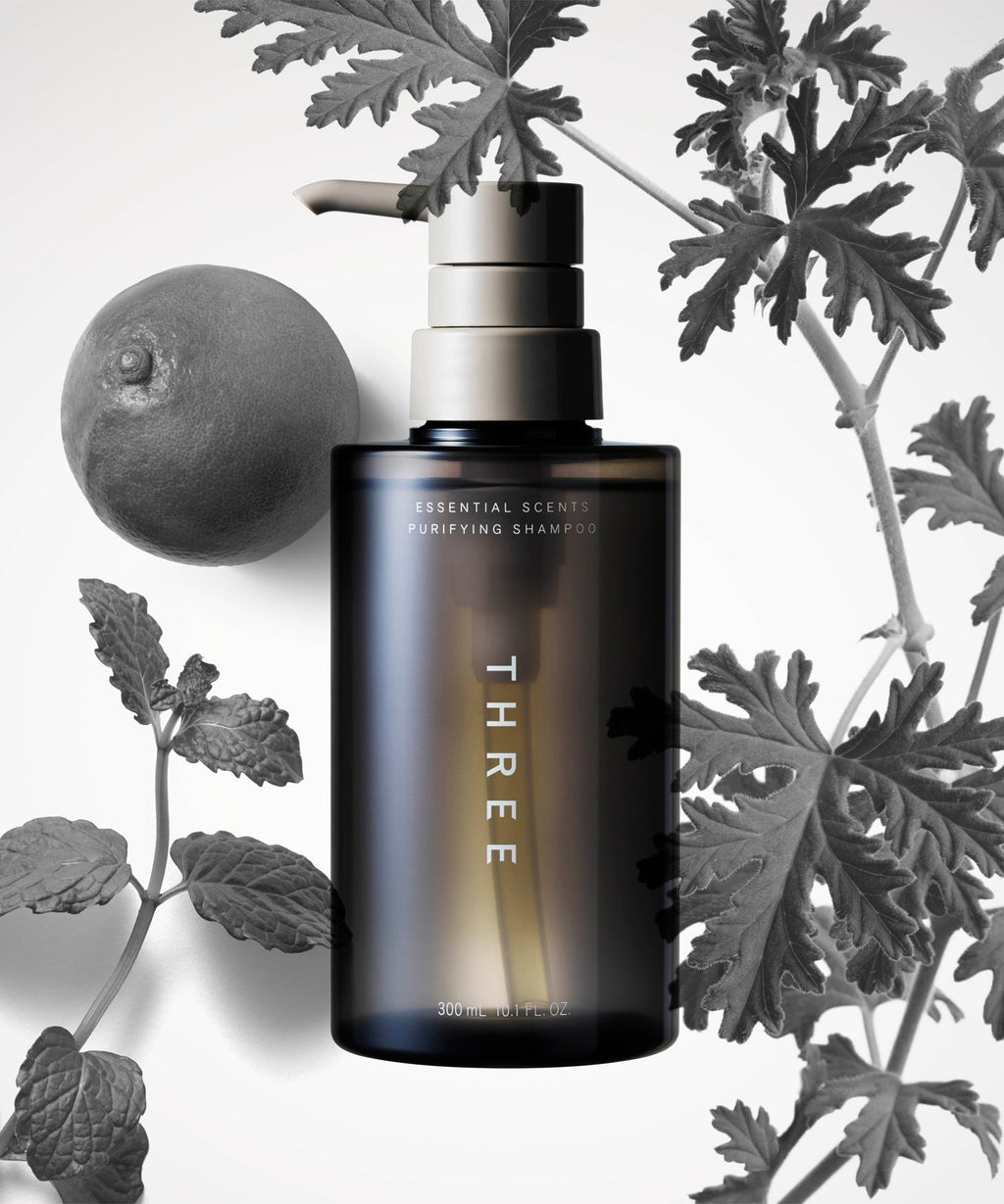 THREE 基礎香氛淨化洗髮露 Essential Scents Purifying Shampoo 250mL/300mL