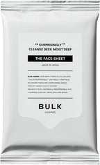 BULK HOMME 臉部專用濕紙巾 Face Sheet 一包10張