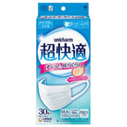 Unicharm超快適口罩30個（細/中/大碼）