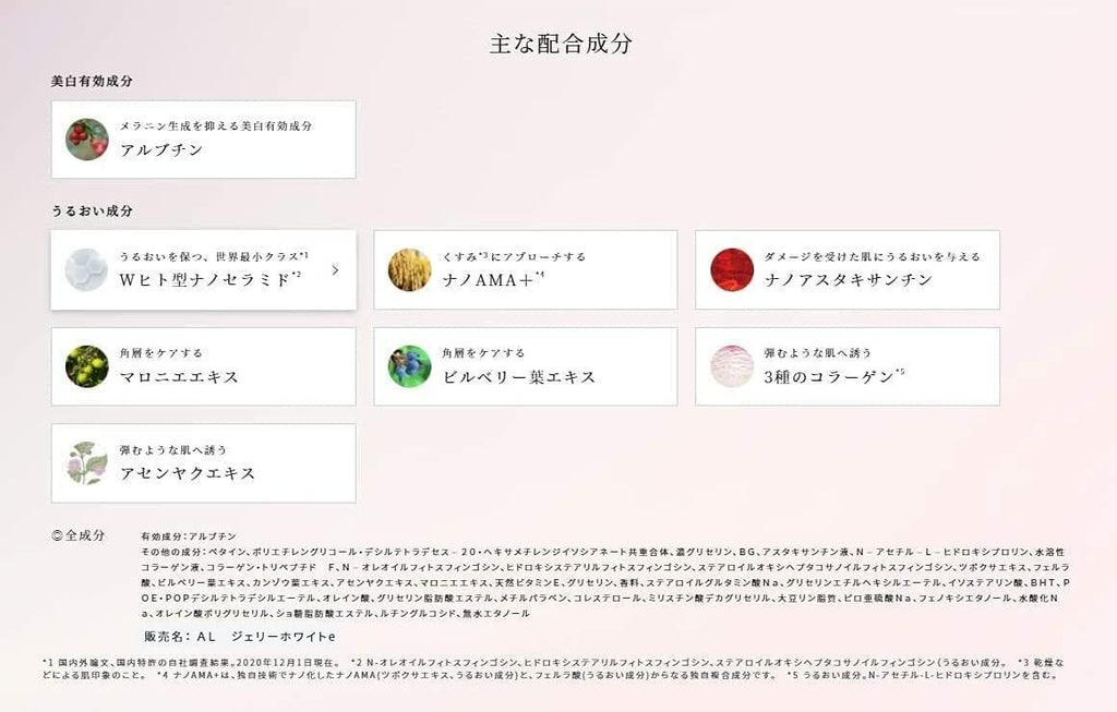ASTALIFT 美白啫喱保濕精華