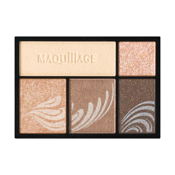 MAQuillAGE 心機星魅咖啡特調眼影 五色眼影盤