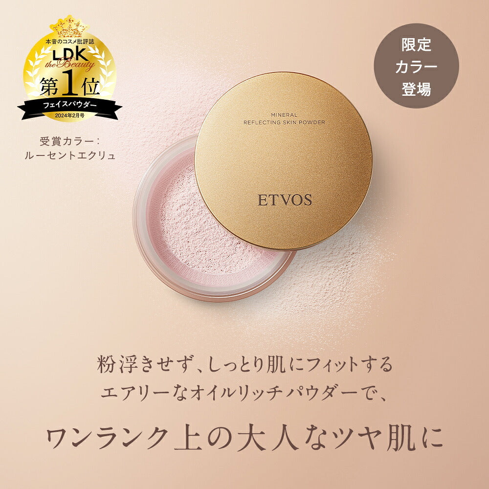 ETVOS 礦物光感蜜粉 兩色可選 Mineral Reflecting Skin Powder