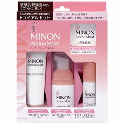 MINON 潔臉保濕套裝（一套5件）