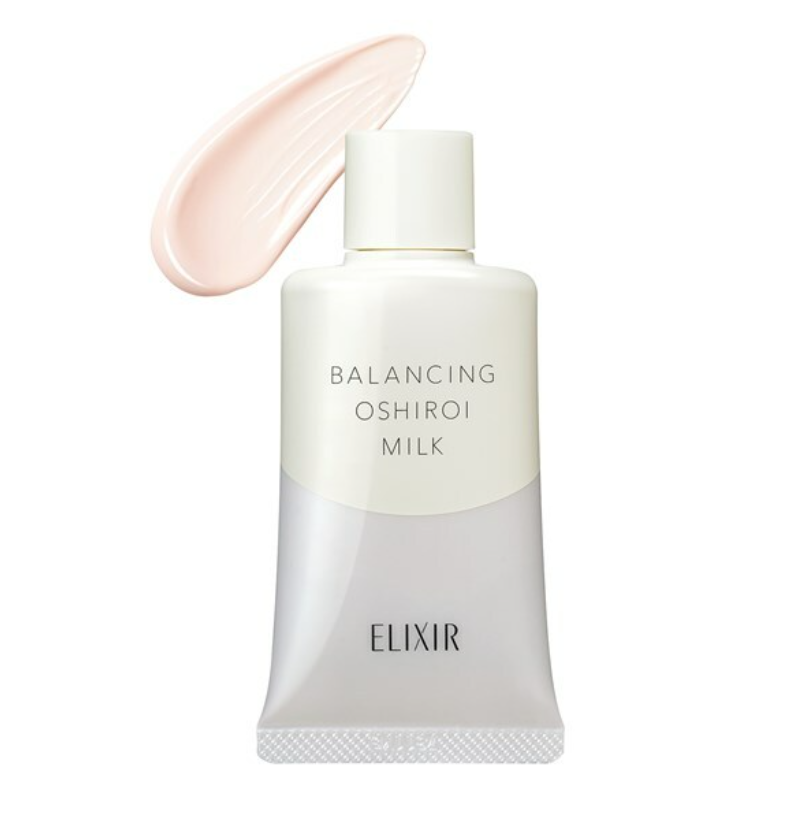 ELIXIR 水油平衡防曬隔離乳液 SPF50+ PA++++ 35g （透明／自然色）