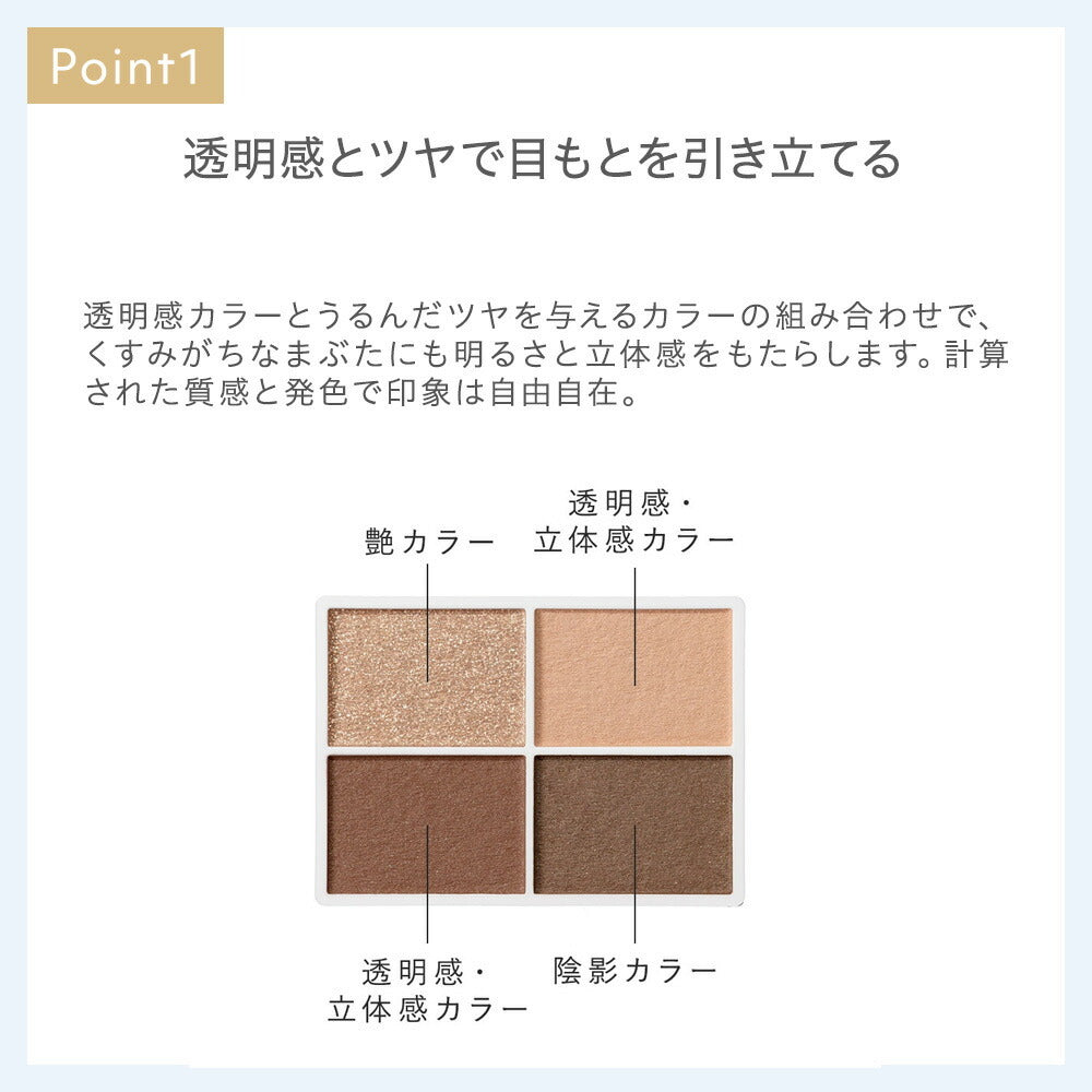 naturaglace 四色眼影盤 N ColorEyes N