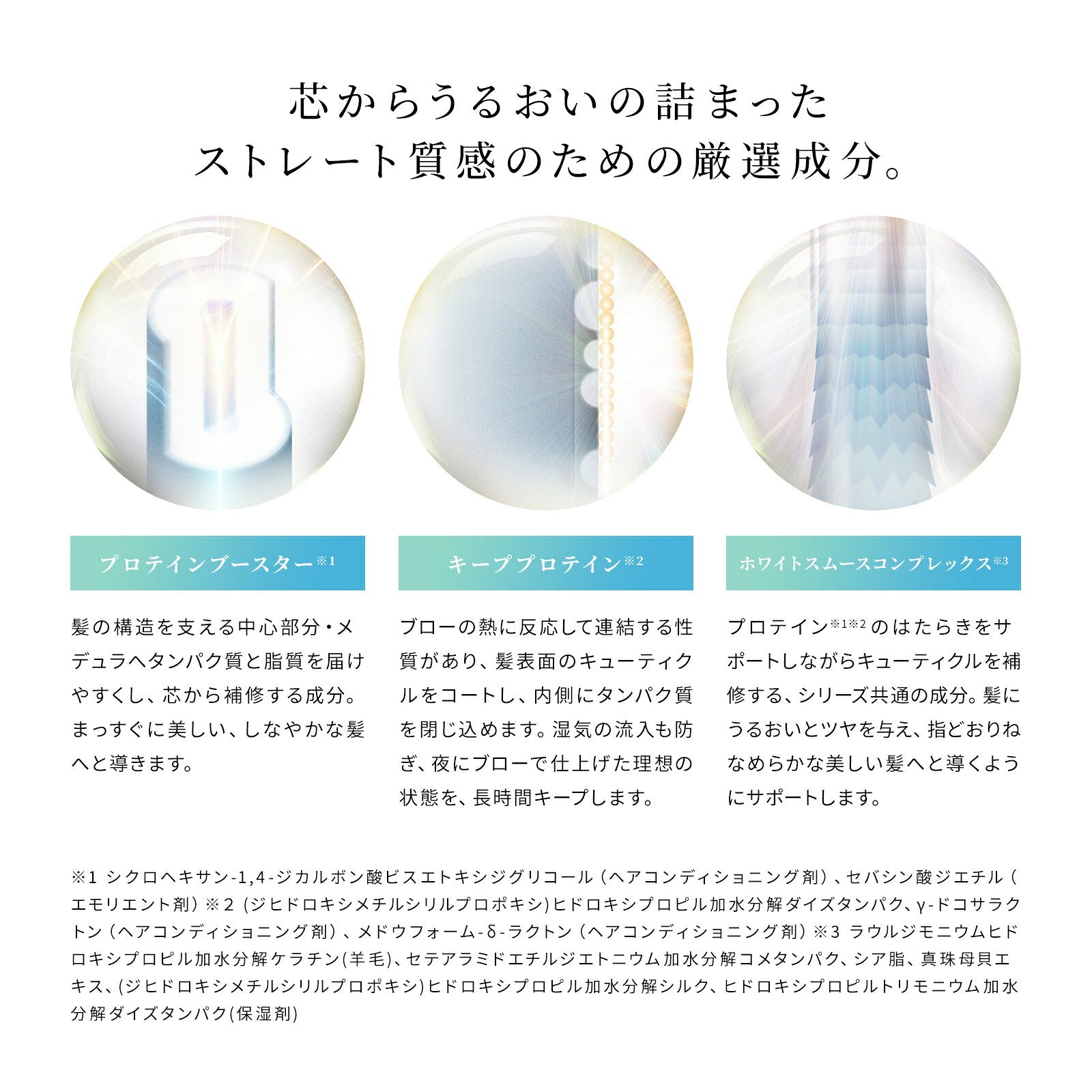 ReFa 牛奶蛋白直順系列 洗頭水／護髮素 Milk Protein STRAIGHT LINE Shampoo/Treatment 500g/500mL
