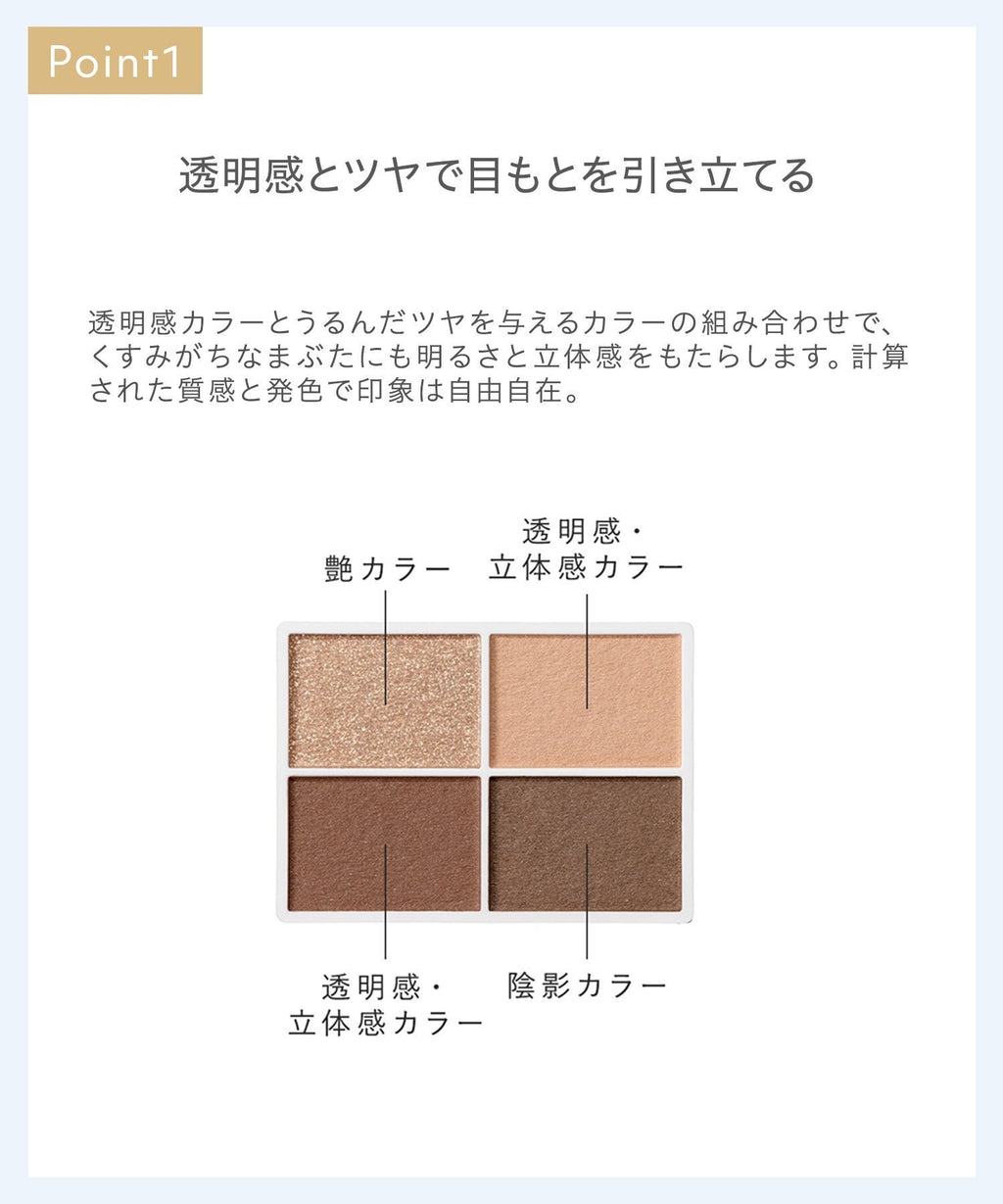 naturaglace 四色眼影盤 N ColorEyes N