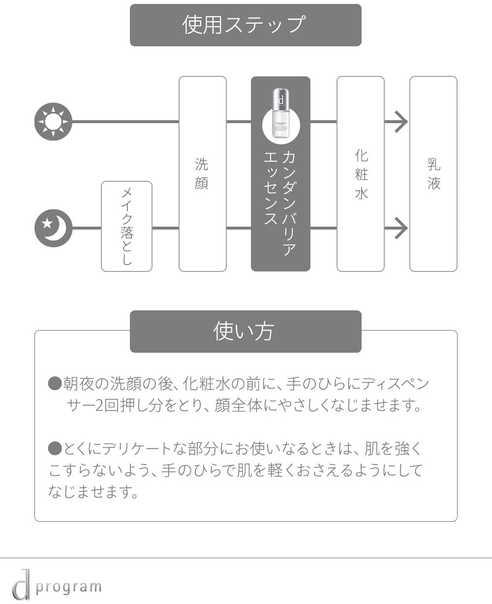 d program 敏感肌淨化隔離美容液 40ml （貨裝/補充裝）
