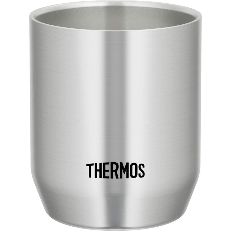 Thermos 膳魔師 真空平底杯 280mL 一套兩個 銀色