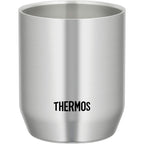 Thermos 膳魔師 真空平底杯 280mL 一套兩個 銀色