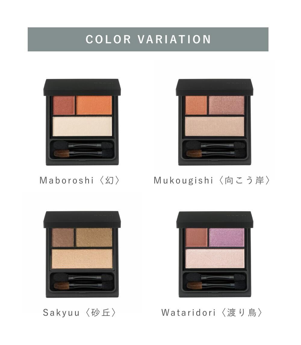 OSAJI 細緻眼影盤 Nuance Eyeshadow Palette 6g