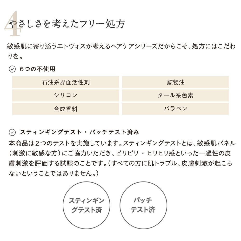 ETVOS 無矽修復護髮素 Repair Treatment 180g