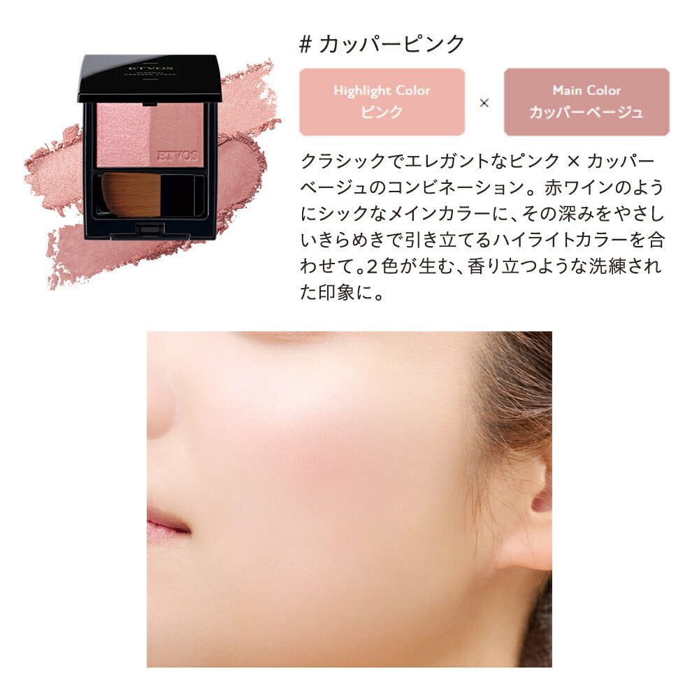 ETVOS 礦物胭脂修容餅 SPF20 PA++ Mineral Pressed Cheek