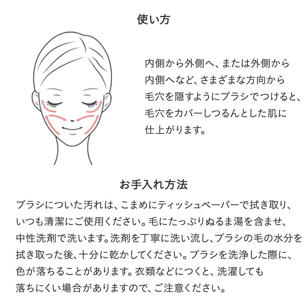 ETVOS 變形多用途底妝刷 附收納殼 Flat Change Brush
